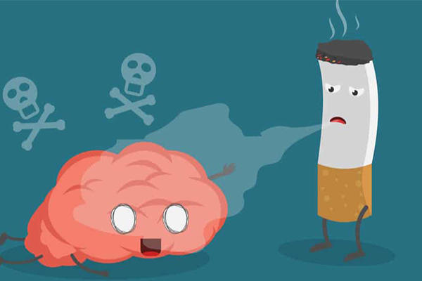 عوارض سیگار بر مغز